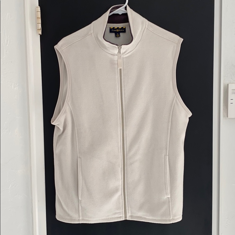 Club Room Men’s Vest - Cream